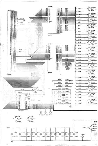 Схема электрическая, Electric scheme (circuit) на Рентген Флюорограф MаSS MICRO RADIOPHOTO с генератором OMNIX N300 ST