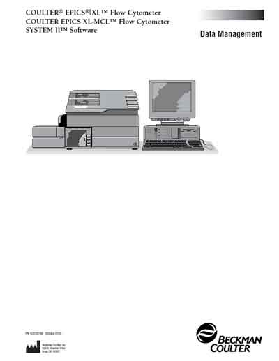 Инструкция оператора, Operator manual на Анализаторы Цитометр Epics XL, XL-MSL System II Software (Data Management)