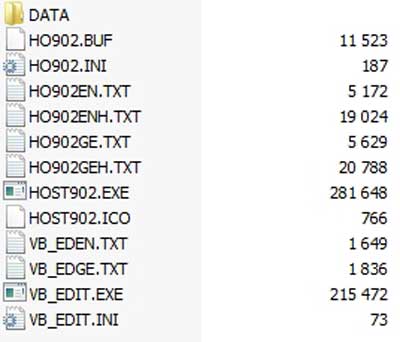 Программное обеспечение,  на Анализаторы 902 (Host Interfase)