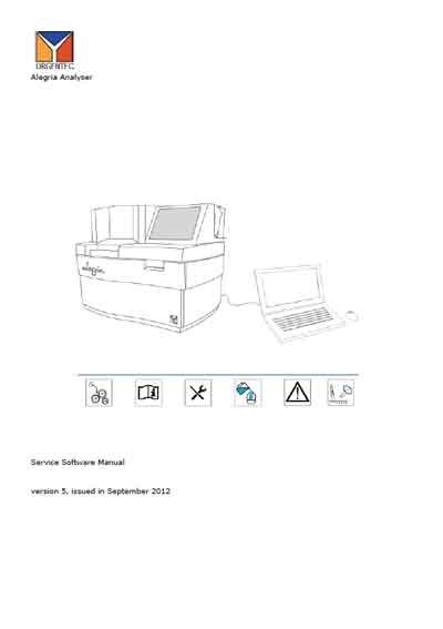 Сервисная инструкция, Service manual на Анализаторы Alegria (Service Software Version 5) [Orgentec]