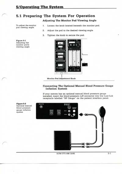 Инструкция по эксплуатации Operation (Instruction) manual на 7810 Anesthesia Ventilator (Part 5) [Datex-Ohmeda]