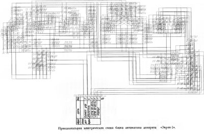 Схема электрическая, Electric scheme (circuit) на Терапия Экран-1