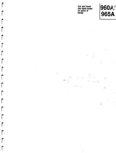 Сервисная инструкция, Service manual на Разное Инфузомат Imed 960A, 965A