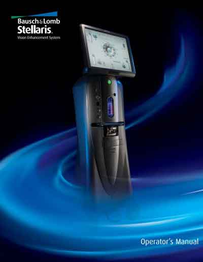 Инструкция оператора, Operator manual на Офтальмология Stellaris (Rev. H BL3153) [Bausch+Lomb]