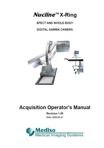 Инструкция пользователя User manual на Nucline X-Ring [Mediso]