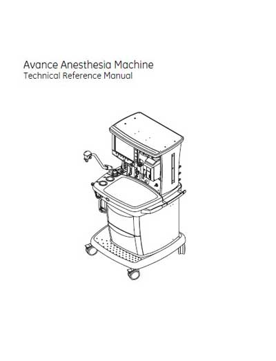 Техническая документация Technical Documentation/Manual на Avance (S/5) 2007 [Datex-Ohmeda]