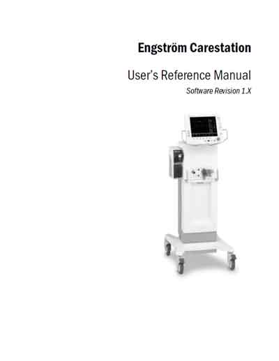 Руководство пользователя Users guide на Engstrom soft V 1.x [Datex-Ohmeda]