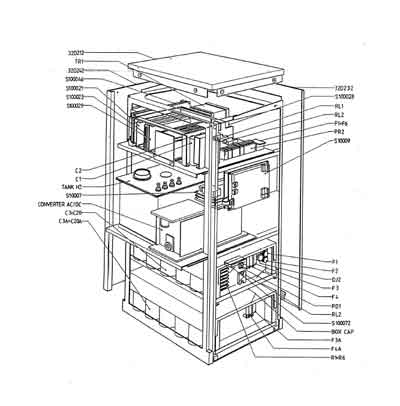 Схема электрическая Electric scheme (circuit) на Маммограф Wizard - X-Ray unit [IMS]