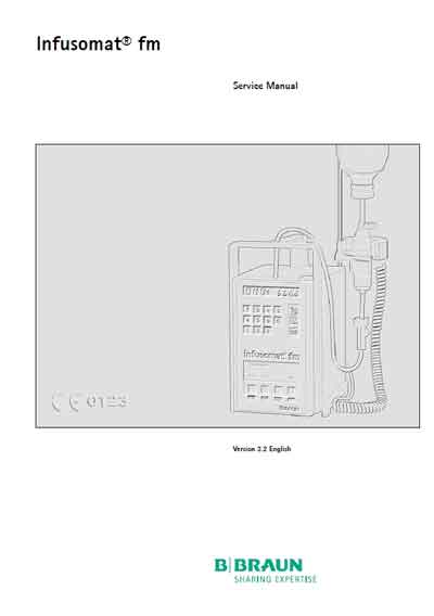 Сервисная инструкция Service manual на Инфузомат Infusomat fm Version 2.2 [BBraun]