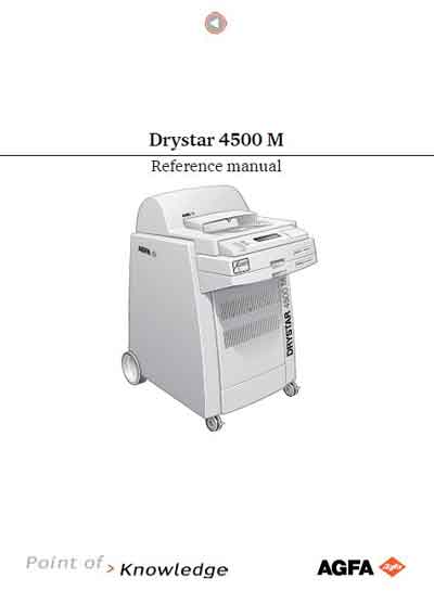 Инструкция пользователя, User manual на Рентген-Принтер DryStar 4500 M - Reference manual