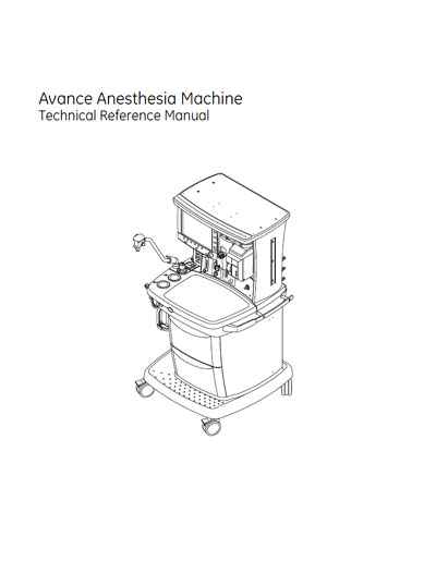 Техническая документация Technical Documentation/Manual на Avance (S/5) 2010 [Datex-Ohmeda]