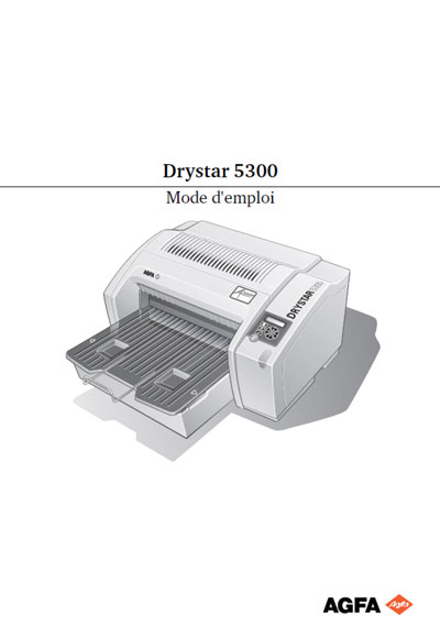 Инструкция пользователя User manual на DryStar 5300 [Agfa-Gevaert]