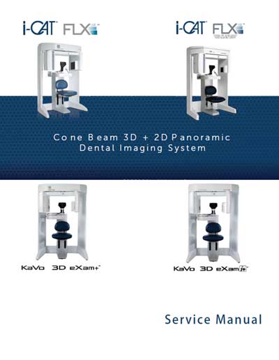 Сервисная инструкция Service manual на I-CAT FLX, FLX MV, KaVo 3D eXam+, 3D eXam i+ [KaVo]