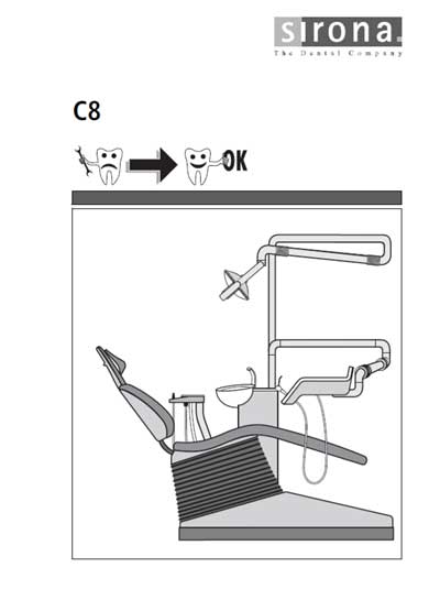 Сервисная инструкция Service manual на C8 [Sirona]