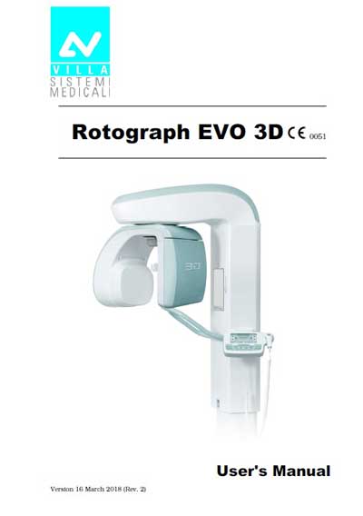 Инструкция пользователя User manual на Rotograph EVO 3D [Villa]