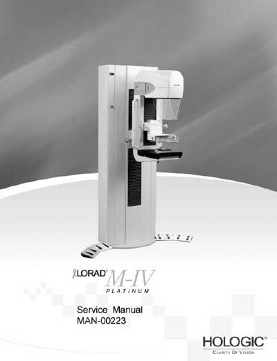 Сервисная инструкция Service manual на Маммограф Lorad M-IV [Hologic]