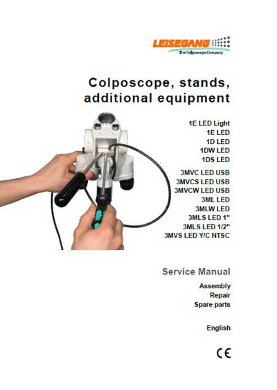 Сервисная инструкция Service manual на Кольпоскоп LEISEGANG [---]