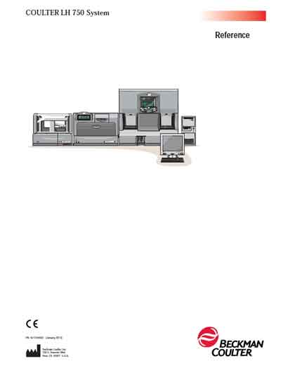 Справочные материалы, Reference manual на Анализаторы LH 750 System (Reference)