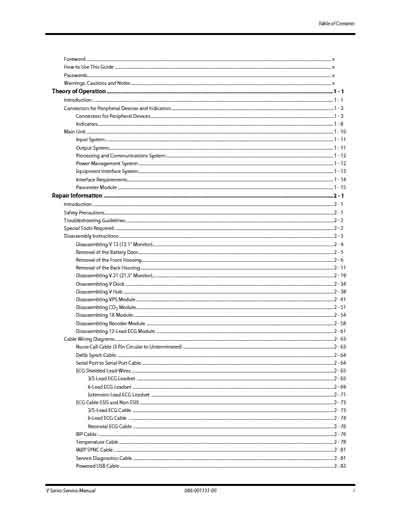 Сервисная инструкция Service manual на V Series [Mindray]